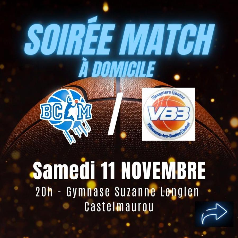 Soirée Match Séniors 1 : venez les encourager !